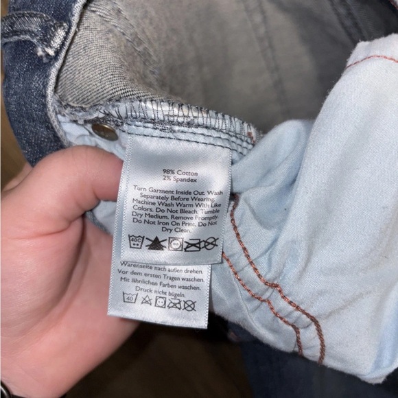 Eddie Bauer Women's Boyfriend Fit Jeans Patchwork Size 8 - Picture 4 of 16